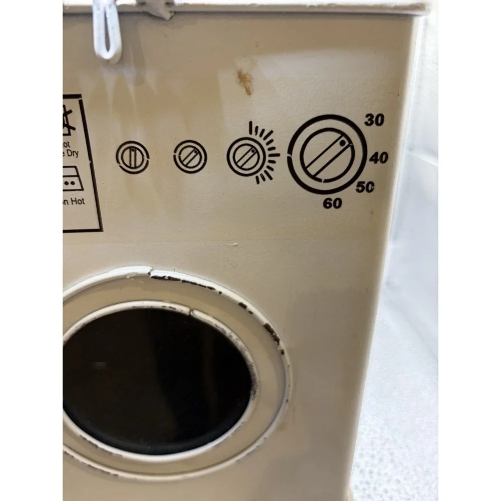 Metal Washing Machine Laundry Room Container Detergent Storage